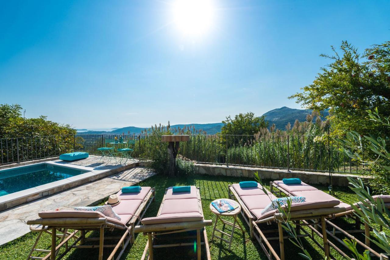 Rustic Stone Villa Begovi Dvori- 15 Minutes To Dubrovnik Exterior photo