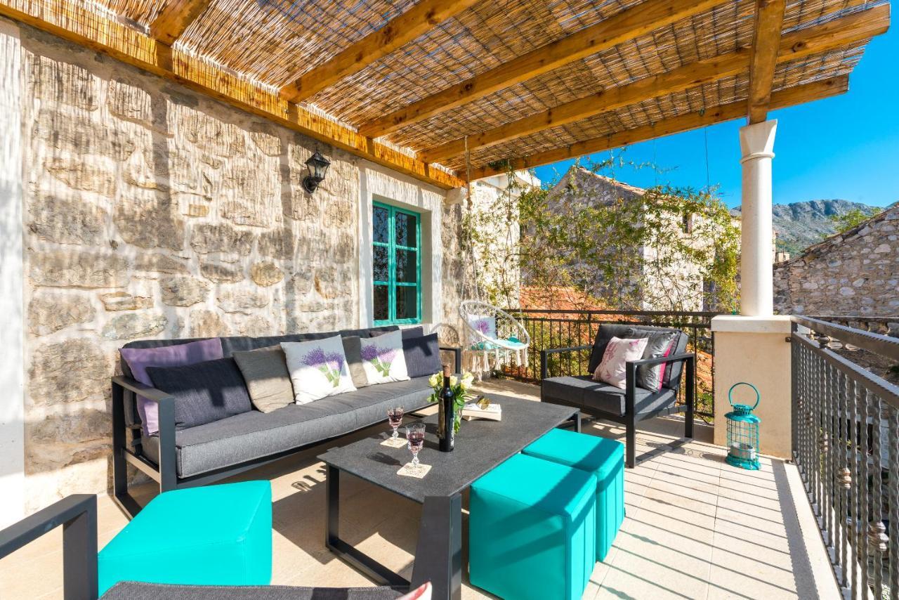 Rustic Stone Villa Begovi Dvori- 15 Minutes To Dubrovnik Exterior photo